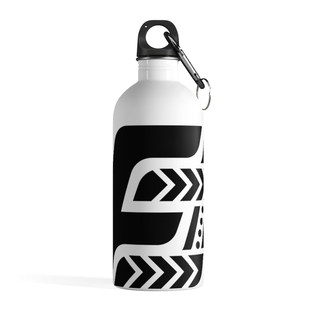 Stainless Steel Water Bottle (Black & Yellow) – Fit Tribe Wellness